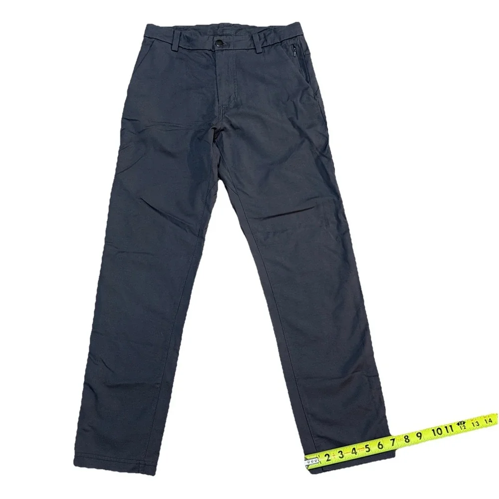 Lululemon Men's Gray 28x28 Dress Casual Golf Pants Stretch Comfort
